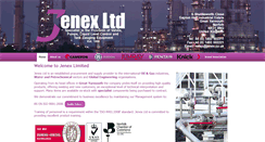Desktop Screenshot of jenex.co.uk